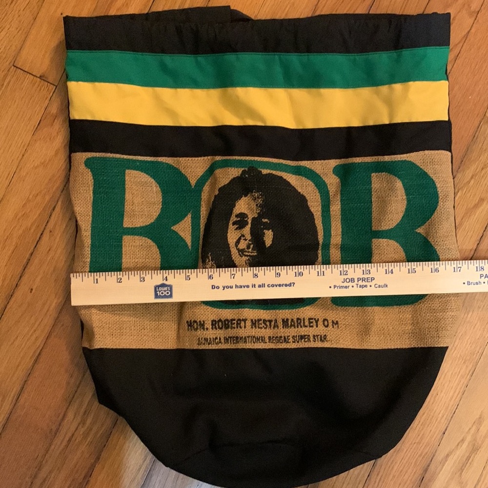 Bob Marley Backpack Lightweight Drawstring Top Ne… - image 6